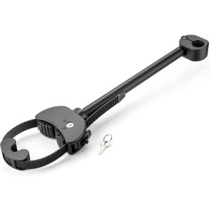 Subzonal-Support De Cadre De V&eacute;lo Verrouillable Pour Porte-V&eacute;los, Sangle R&eacute;glable, En Aluminium, Universel, Pour V&eacute;lo &Eacute;lectrique Et V&eacute;lo, Pour Tubes En U De 2,5 &Agrave; 3 Cm De Diam&egrave;tre (Long (48 Cm) - Neuf