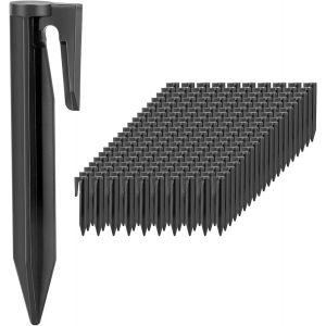 SUBZONAL-Piquet Fil Robot Tondeuse: Set de 200 Sardines de Fixation Piquets De Fixation pour Tondeuse Robot Cbles P&eacute;riph&eacute;riques Compatible avec Gardena Worx Bosch - Neuf