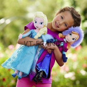 Jouet Peluche Disney Reine des Neiges, Modele: Elsa 40cm - Neuf