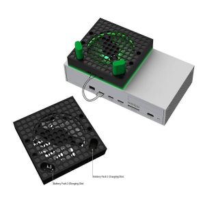 Dobe Pour Xbox Series X / S Console Ventilateur De Refroidissement Manette De Jeu Ventilateur Suspendu - Neuf