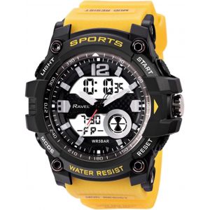 Eryi-- Montre À Quartz Ana-Numérique 5atm Pour Homme Avec Lumière - Rdt.2 - Neuf