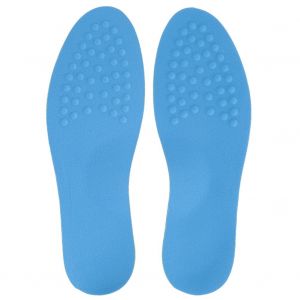 Semelle Orthopedique X/O Shape Pour Correction Des Jambes, Support De Voute Plantaire Pour Pied Plat, Masseur De Pieds, Bleu, M, 25,5 Cm (38-40) - Neuf