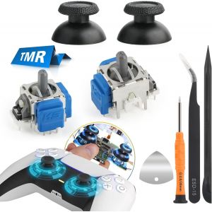 Lkljij-Tmr Joystick 3d Pour Sony Ps5 Remplacement Joystick Pour Ps5 Module De Joystick Potentiomètre Analogique Compatible Avec Ps5 Joystick Thumbstick Remplacement Accessoires Avec Outils Réparation - Neuf