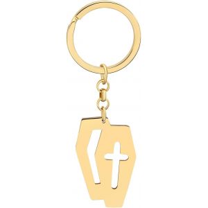 KAL-Porte-Clés Faucheuse Halloween Tête De Mort Skull Porte-Clés En Alliage De Zinc Porte-Monnaie Pour Femme Hommes Fille Cadeau - Neuf