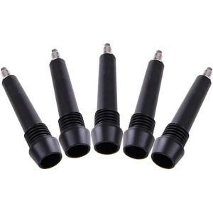 Lot De 5 Embouts De Rechange Pour Bâtons De Randonnée, Protection Pour Bâtons De Randonnée D'extérieur, Compatibles Avec La Plupart Des Bâtons De Randonnée - Neuf