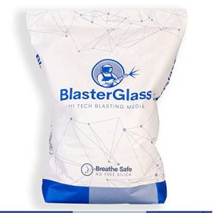 VornixorSarlshopBlasterGlass Abrasif en Verre Technique Hi-Tech R&eacute;utilisable pour le Sablage sous Pression, Haute Compatibilit&eacute; pour les Syst&egrave;mes de Sablage et de Grenaillage - Sac 10kg&iquest; - Neuf