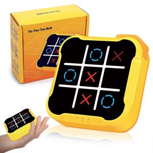 Tic Tac Toe Jeux Pour Les Enfants De 4-En-1 Sensorielle De Poche De Puzzle De La Console Portable De Voyage Jouet Pour Les Âges 6-12 Ans Garçons Filles - Neuf