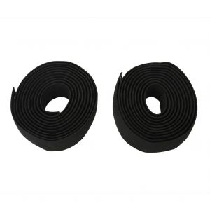 1 Paire De Guidon De Cyclisme Anti-Transpiration Ruban De V&eacute;lo De Route V&eacute;lo De V&eacute;lo Enveloppant (Noir) - Neuf