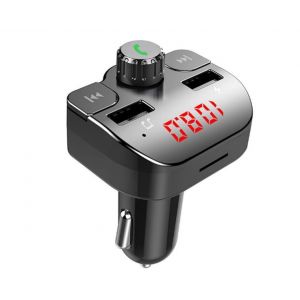 Transmetteur Fm Mp3 Bluetooth Avec Chargement Usb Et &Eacute;cran &Agrave; Tube Nixie - Neuf