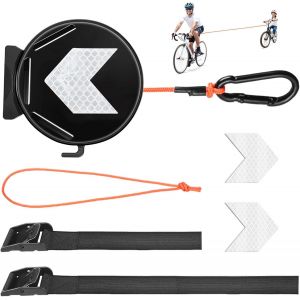 Kal-Barre Traction Velo Enfant Tire Velo Corde De Remorquage Rétractable 2m Corde De Traction Pour Enfants Système De Remorquage Pour Vélos D'enfants, Vélos Électriques, Vtt - Neuf
