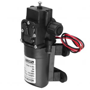 Pompe a eau a membrane auto-amorcante a filetage simple face 12 V 70 W - Neuf