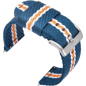 Kal-24mm Bracelets De Remplacement En Nylon Facilement Interchangeables Pour Montre Compatible Avec Suunto 9 Spartan - Neuf