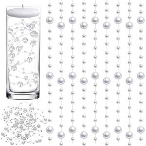 ERYI- Bougie Flottante, Cire De Paraffine Blanc, 4.5Cm L X 4.5Cm W X 3Cm H Sans Parfum Lot De 20 - Neuf
