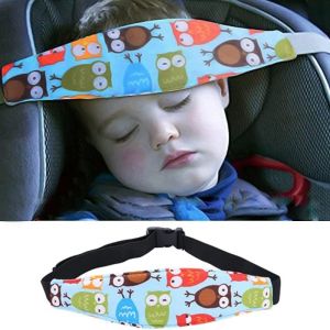 Titulaire Pour Les Enfants, Enfant Voiture Bandeau, Le Siège D'auto Ceinture De Sécurité De Voiture, Le Siège-Tête Réglable Sangle De Titulaire Pour Les Enfants, Protéger Le Cou/Épaule, 1pcs - Neuf