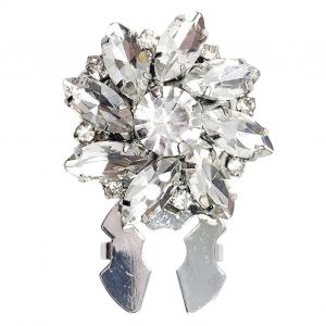 Boutons De Manchette Pour Femmes - Boutons De Manchette Orn¿¿S De Cristaux Brillants, Clips D¿¿Coratifs Tendance Pour Robes Et Chemisiers Cf05 - Neuf