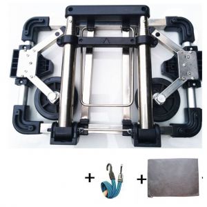 Diable Compact Et Pliable, Chariot De Chantier Robuste Pour Le Transport De Bagages - Neuf