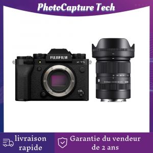 Fujifilm X-T5 noir + Sigma 18-50mm f2.8 DC DN Contemporary - Neuf