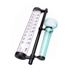 SUBZONAL-2ensembles Instruments M&eacute;t&eacute;orologiques Ext&eacute;rieur Thermom&egrave;tre Pr&eacute;cis Pluviom&egrave;tre Pratique Et An&eacute;mom&egrave;tre Directionnel Pour Jardin Et Agriculture - Neuf