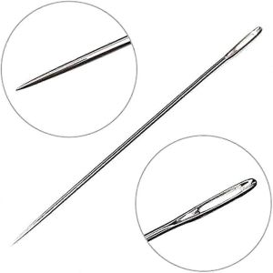 1set Aiguille À Coudre Poinçon Cuir Artisanat Accessoires Couture Poinçon Couture Maroquinerie Chaussure Repai - Neuf