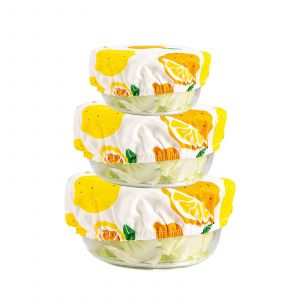 Hjlian Couvercles De Bol Reutilisables, Couvercles Elastiques Pour Le Stockage Des Aliments, Couvercles Reutilisables Pour Les Restes De Fruits Et De Nourriture - Neuf
