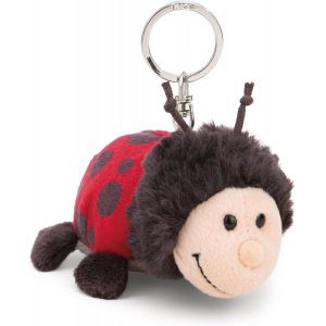 KAL-Porte-Clés Coccinelle Dotti-Lotti 9Cm - Rouge - Compagnon En Peluche Pour Sac À Dos Ou Sac, Porte-Clé Câlin Avec Anneau Métallique Pour Porte-Clés | 61622 - Neuf