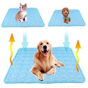 Tapis Rafra&icirc;chissant Pour Chien De Qualit&eacute; Sup&eacute;rieure - Soulagement Instantan&eacute; Pour Animaux De Compagnie, Lavable, Respirant, Non Toxique, Id&eacute;al Pour L'&eacute;t&eacute; Et Pour Soulager Les Douleurs Articulaires - Neuf