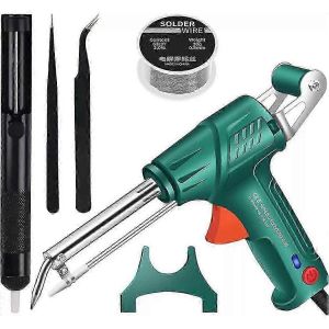 Fer &agrave; souder multifonction, pistolet &agrave; souder automatique 60 W, outil de r&eacute;paration et de soudage &agrave; l'&eacute;tain portable avec chauffage interne, 220 V/110 V - Neuf