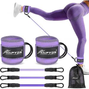 Bandes De Resistance Pour Chevilles, Bandes De Resistance Pour Entrainement Avec Poignets, Bandes De Resistance Pour Entrainement Des Jambes Et Des Fessiers - Neuf