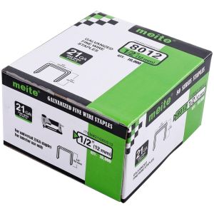 Chenquansarl-Type 80 Agrafes De Tapisserie Pour Agrafeuse, Agrafes Galvanis&eacute;es De 12 Mm De Longueur Pour Tapis, Tissus De Canap&eacute;, Cuir/Textile, Si&egrave;ges De Voiture, Menu Rie (10 000 Pi&egrave;ces) - Neuf