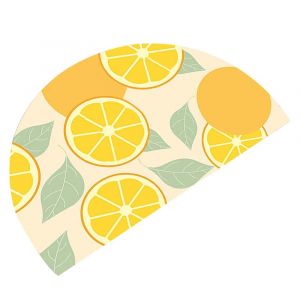 Tapis de porte arc-en-ciel pour une utilisation int&eacute;rieure et ext&eacute;rieure, antid&eacute;rapant et facile &agrave; nettoyer - Neuf