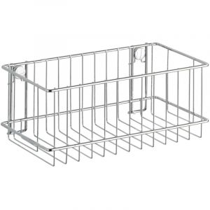 Etag&egrave;re Douche Murale, Panier De Douche Mural, Classic, Acier, 24x10x14 Cm, Brillant - Wenko - Neuf