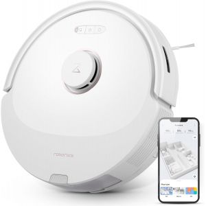 ROBOROCK Q8 MAX - ASPIRATEUR ROBOT AVEC 2 BROSSES - AVEC DESSIN 3D - BLANC - Neuf