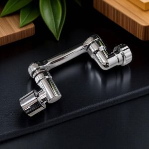 KALDF-Extension De Robinet À Bras Robotique Rotatif Universel 1080, Filtre Anti-Éclaboussures En Plastique, Buse De Barboteur Pour Cuisine Et Salle De Bains,Argent, - Neuf