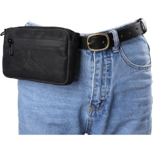Cauc-Sayram Sp7 Sac Ceinture Edc Pour Homme, Pochette En Toile Avec Fermeture &Eacute;clair, Sac Banane Pour Homme, Edc Pochette Pour Organisateur De Ceinture Pour Un Usage Quotidien - Neuf