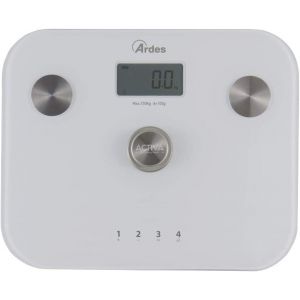 ARDES - Balance P&egrave;se-personne num&eacute;rique intelligente sans pile Balance Smart P&egrave;se-personne de pr&eacute;cision et num&eacute;rique Balance et p&egrave;se-personne intelligent pour calculer le poids et la masse AR2PPBFM - Neuf