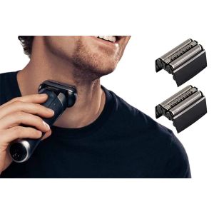 T&ecirc;tes De Rechange Pour Rasoir &Eacute;lectrique Braun Series 5 - Lot De 2 - Neuf