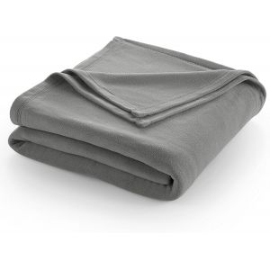 Checarzhn--No1-Couverture Polaire Pour Très Grand Lit, C , Légère, Super Douce, Antistatique, Toutes Saisons, De Qualité Hôtelière, Pour Canapé (274,3 X 228,6 Cm, Gris) - Neuf