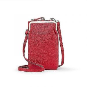 Nouveau Ladies Mobile Phone Messenger Bag Mode Multifonctionnel Lychee Pattern - Neuf