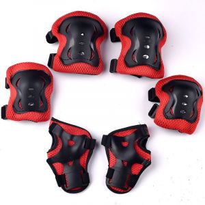 Les Enfants Genouillères Ensemble, Protège-Poignets Ensemble, Les Enfants De L'équipement De Protection Défini, Genouillères Ensemble, Coudières Ensemble, Main Gardes Du Genou (6 Pcs) - Neuf