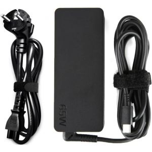 65W USB-C AC Adapter Type C Adaptateur Secteur Chargeur Alimentation Ordinateur Portable Universel pour Dell HP Lenovo ThinkPad ASUS XiaoMi Huawei Laptop - Neuf