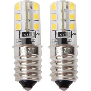 Tianyi-Ampoule Frigo Led E14 2w (Equivalent À Halogène 10-25w) Blanc Chaud 3000k, 220-240v, Imperméablem - Lot De 2 - Neuf