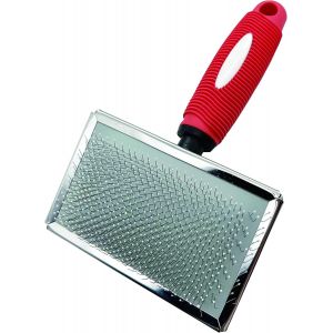 Jgd-Brosse Slicker Douce Avec Boules De Protection Et B&acirc;ton De Massage Pour Peau Sensible, Brosse Slicker Pour Chiens, Chats, Labradoodles Avec Poils Courts &Agrave; Longs, &Eacute;limine Les N?uds, Poils L&acirc;ches - Neuf
