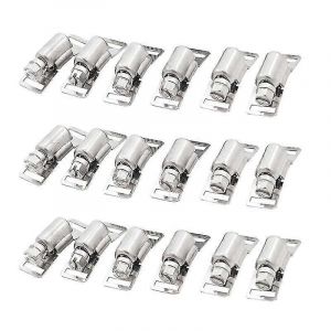Réutiliser les pinces Fixations de tuyau Fixations de serrage à vis sans fin en acier inoxydable 304 pinces Boucle de tête pour ajuster - Neuf