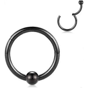 316l Acier Chirurgical Pliable Sans Couture Septum Clic Anneau 16g Nez Anneau Tragus Cartilage H&eacute;lice Daith Boucle D'oreille Cerceau Piercing Bijoux Pour Femmes Filles - Neuf