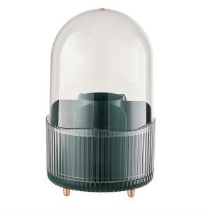 Organisateur Porte-Pinceaux De Maquillage,Organisateur De Pinceaux De Maquillage Rotatif À 360 ° B - Neuf