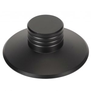 Stabilisateur de poids record Alliage d'aluminium Platine vinyle Réducteur de vibrations Pince de poids en vinyle Stabilisateur de disque LP Noir - Neuf