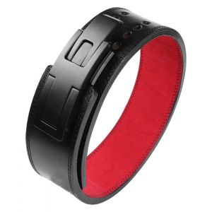 Ceinture D'halterophilie, Ceinture A Levier Reglable Pour Halterophilie, 13 Mm, Ceinture A Levier En Cuir, Squat Homme, Souleve De Terre, Maintien De La Taille - Neuf