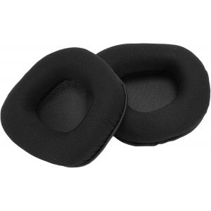 KAL-Coussinets D'Oreille De Remplacement Pour Casques De Jeu Corsair Void Wireless/Void Elite/Void Usb/Void Pro Usb, Coussinets D'Oreille Avec Tissu En Maille Noire, Mousse À Mémoire - Neuf