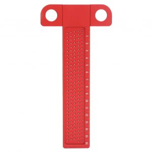 XYONG Regle de type T pour traceur de trous, outil de tracage pour menuiserie, charpentier, T160 - Neuf