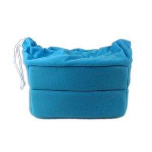 Sac pour appareil photo Sac d'insertion d'appareil photo avec cordon de serrage pour Nikon,Bleu lac - Neuf